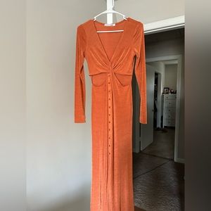 Hello Molly Criss Cross Maxi Dress